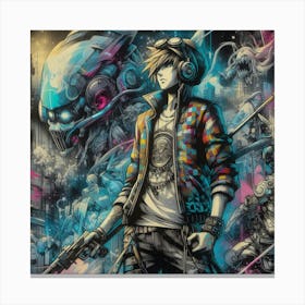 Cyberpunk 3 Canvas Print