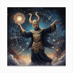 Shaman 3 Canvas Print