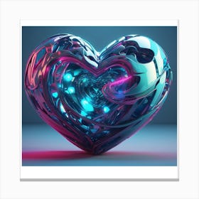 Heart Of Glass Canvas Print