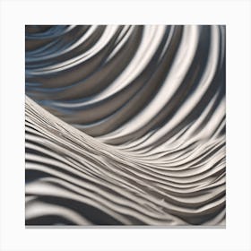 Wavy Surface Canvas Print