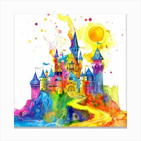 Cinderella Castle 1 Canvas Print