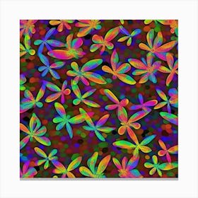 Rainbow Butterflies Canvas Print