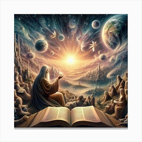 Book Of Genesis Canvas Print