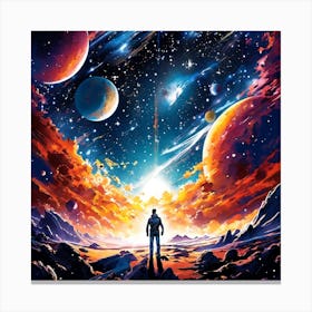 Space Odyssey 1 Canvas Print