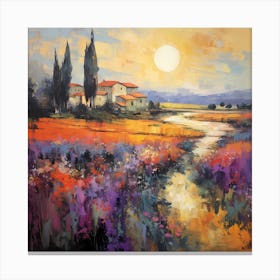 Sunrise Serenade: Monet's Caribbean Delight Canvas Print