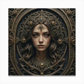 Gothic Portrait Canvas Print