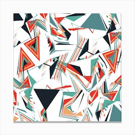 Abstract Geometric Pattern 3 Canvas Print