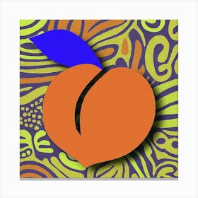 Peach 1 Canvas Print