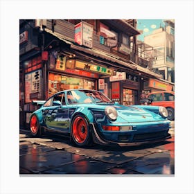 Porsche 911 2 Canvas Print