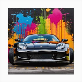 Porsche Cayman 1 Canvas Print