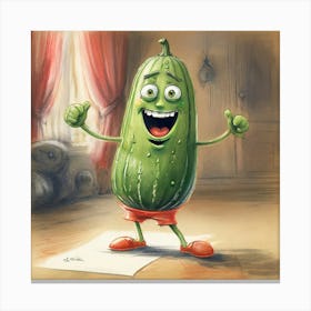 Pickle 6 Canvas Print