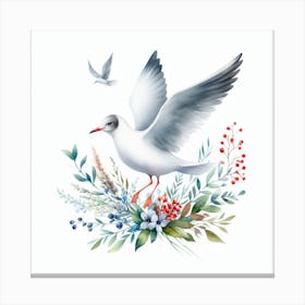 Gull 4 Canvas Print