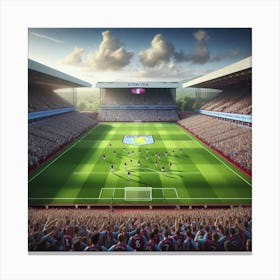 Aston Villa Stadium Canvas Print