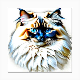 Creative Feline Cat Artwork 6 Canvas Print