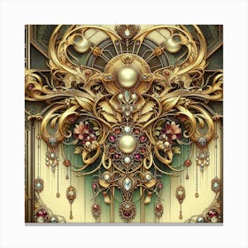 Gothic Art 1 Canvas Print