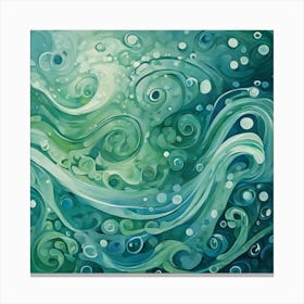 Ocean Waves 21 Canvas Print