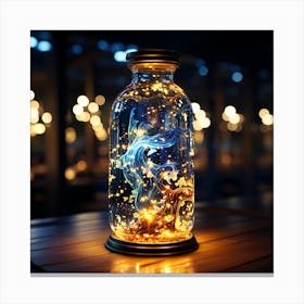 Bottle Of Magic Canvas Print