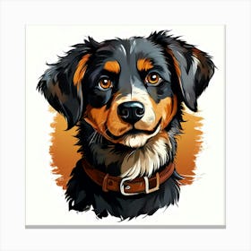 Bernese Mountain Dog 3 Canvas Print