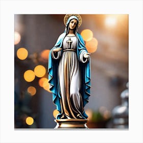 Mary art Canvas Print