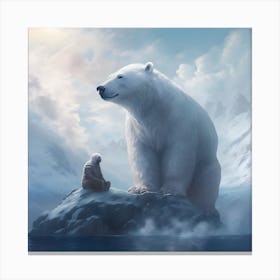 Polar Bear Canvas Print