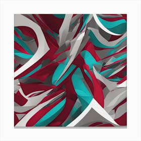 Digital Art Zaha Hadid Style 1 Canvas Print