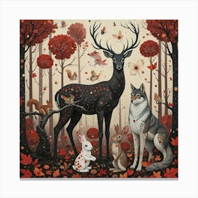 Autumn Forest 5 Canvas Print