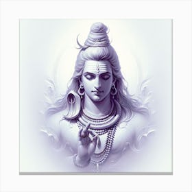 Lord Shiva 19 Canvas Print