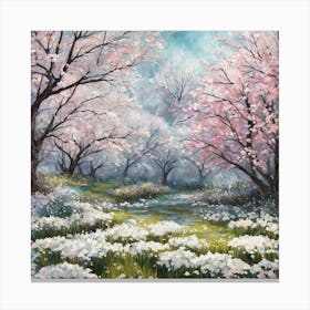 Cherry Blossoms 18 Canvas Print