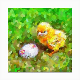 Little Chicken Canvas Print