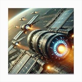 Solar Torpedoes Converted Canvas Print