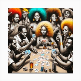 'Playing Cards' Canvas Print