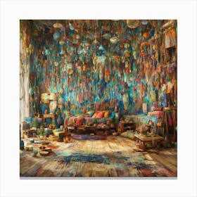 Kaleidoscope Room Canvas Print