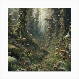 Forest Floor 3 Canvas Print