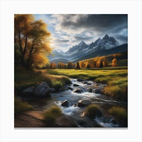 Mountain Stream 11 Canvas Print