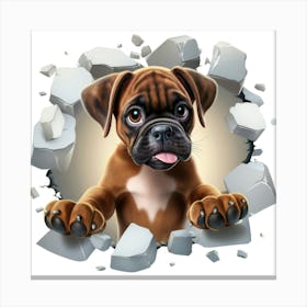 Boxer Dog 6 Canvas Print