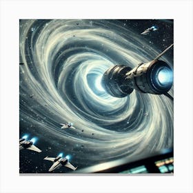 Nebula Interdictor Gravity Well Generators 1024 Canvas Print