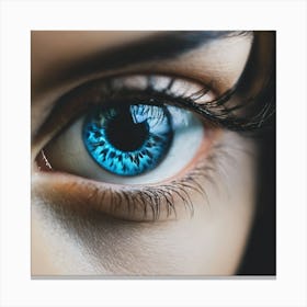 Blue Eye 5 Canvas Print