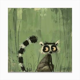 Lemur 5 Canvas Print