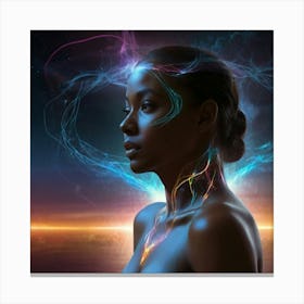 Lucid Dreaming Energy auras Canvas Print