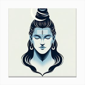 Lord Shiva 3 Canvas Print