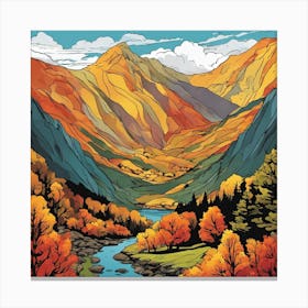 Autumn In Colorado Canvas Print