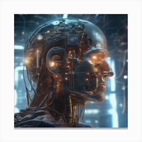 Cyborg 107 Canvas Print