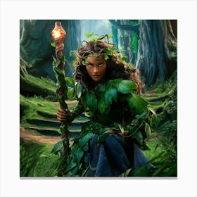 Witch And The Wardrobe Canvas Print