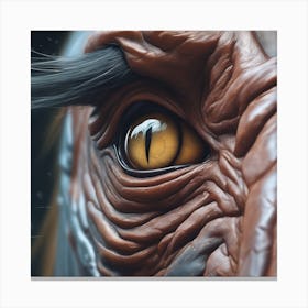 Eye Of The Beast Canvas Print