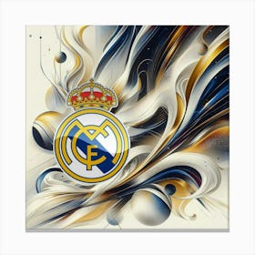 Real Madrid CF Logo Wall Art 13 Canvas Print