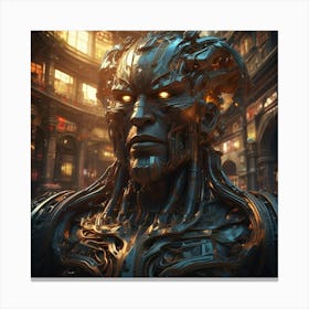 Cyborg 10 Canvas Print