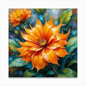 Dahlia 8 Canvas Print