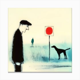 Dogs And Their People X Canvas Print