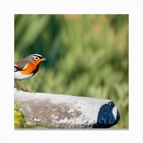 Robin 12 Canvas Print