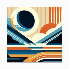 Horizons Art 1 Canvas Print